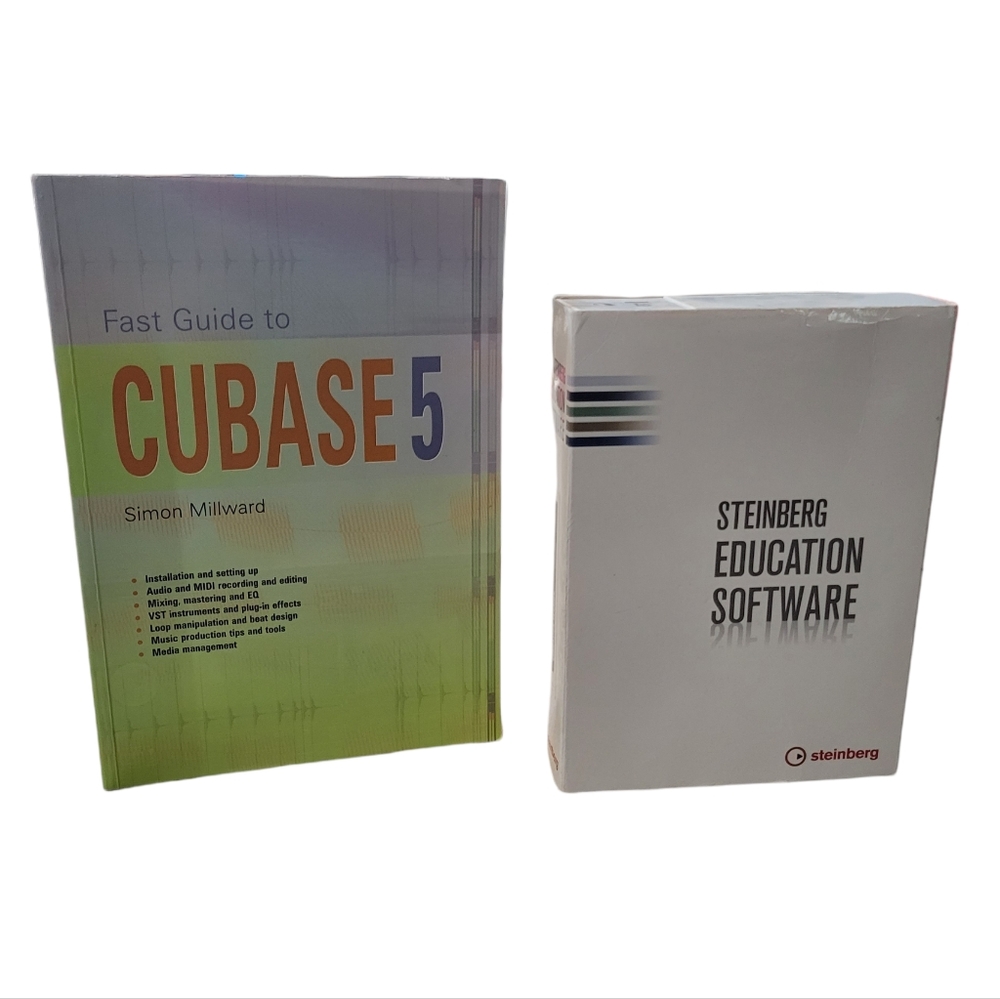COPY - Cubase Essential 5 software & Cubase 5 book